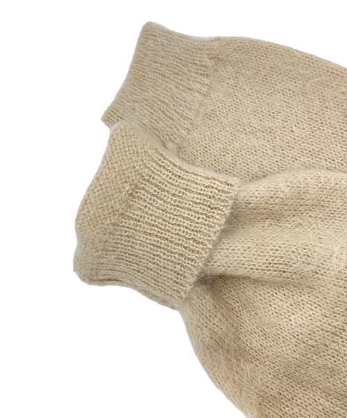 AURALEE（オーラリー）AURALEE (オーラリー) BRUSHED SUPER KID MOHAIR KNIT P/O ベージュ サイズ:1 未使用品の古着・服飾アイテム