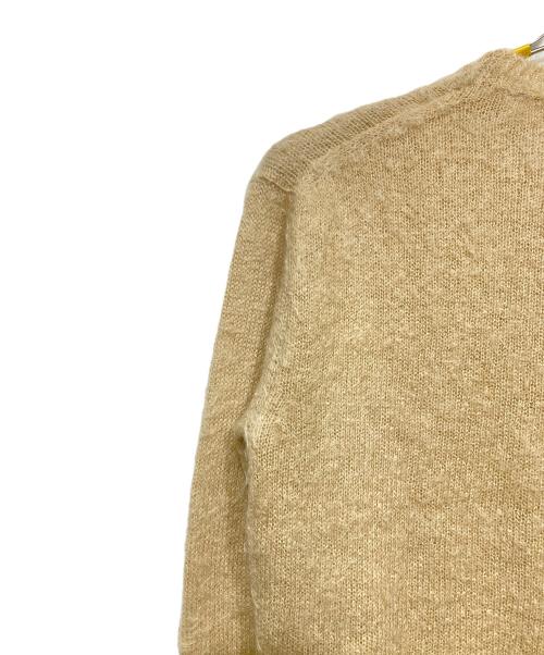 AURALEE（オーラリー）AURALEE (オーラリー) BRUSHED SUPER KID MOHAIR KNIT P/O ベージュ サイズ:1 未使用品の古着・服飾アイテム