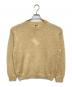 AURALEE（オーラリー）の古着「BRUSHED SUPER KID MOHAIR KNIT P/O」｜ベージュ