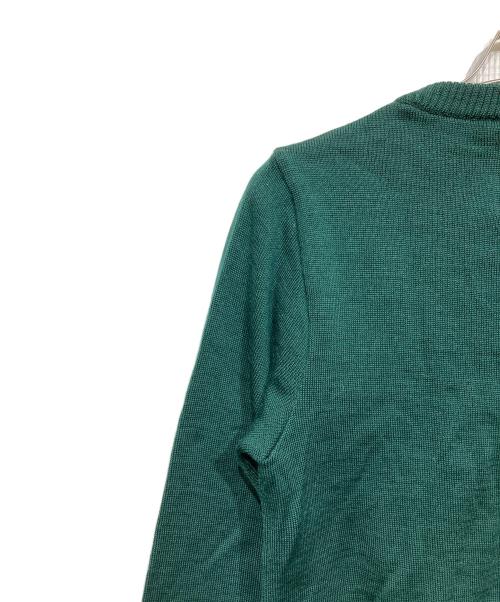 VISVIM（ビズビム）VISVIM (ビズビム) クルーネックウールニット グリーン サイズ:1の古着・服飾アイテム