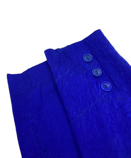 CASEY VIDALENC（ケイシーヴィダレンク）CASEY VIDALENC (ケイシーヴィダレンク) シルク3Bジャケット ブルー サイズ:XSの古着・服飾アイテム