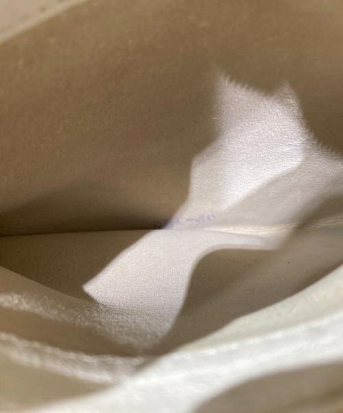 CELINE（セリーヌ）CELINE (セリーヌ) ホリゾンタルカバ ショルダーバッグ ホワイト×ブラックの古着・服飾アイテム