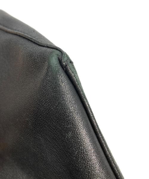 CELINE（セリーヌ）CELINE (セリーヌ) ホリゾンタルカバ ショルダーバッグ ホワイト×ブラックの古着・服飾アイテム