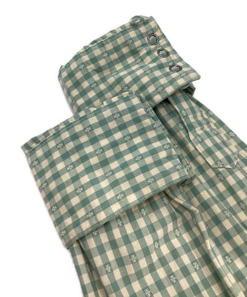 POLO COUNTRY（ポロカントリー）POLO COUNTRY (ポロカントリー) ウエスタンシャツ グリーン×ベージュ サイズ:Sの古着・服飾アイテム