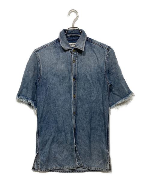 DARKPARK（ダークパーク）DARKPARK (ダークパーク) カットオフデニムシャツ インディゴ サイズ:Sの古着・服飾アイテム