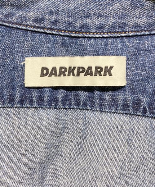 DARKPARK（ダークパーク）DARKPARK (ダークパーク) カットオフデニムシャツ インディゴ サイズ:Sの古着・服飾アイテム