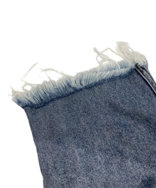 DARKPARK（ダークパーク）DARKPARK (ダークパーク) カットオフデニムシャツ インディゴ サイズ:Sの古着・服飾アイテム