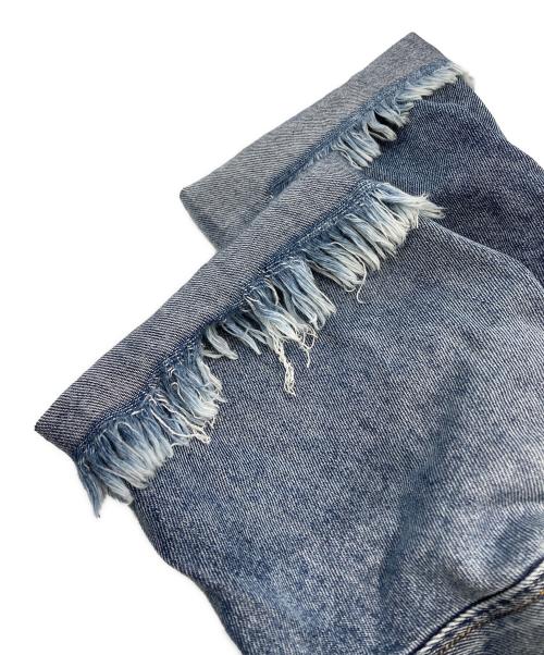 DARKPARK（ダークパーク）DARKPARK (ダークパーク) カットオフデニムシャツ インディゴ サイズ:Sの古着・服飾アイテム