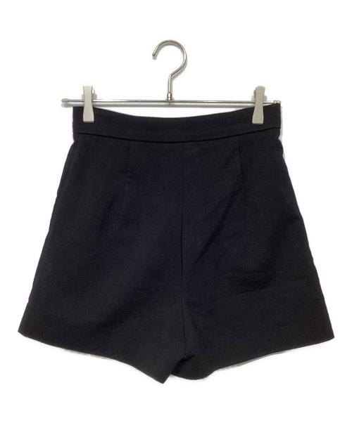 MaxMara（マックスマーラ）MaxMara (マックスマーラ) 2タックショートパンツ ブラック サイズ:36の古着・服飾アイテム