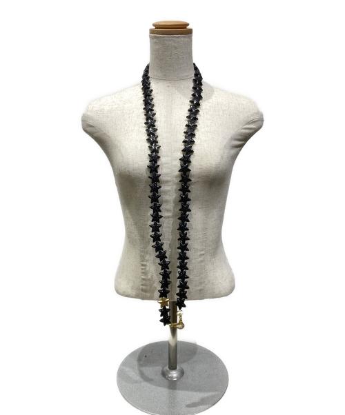 LOUVINI（ルヴィニ）LOUVINI (ルヴィニ) ETOILE　BLACK　スマートフォンチェーン　 ブラックの古着・服飾アイテム