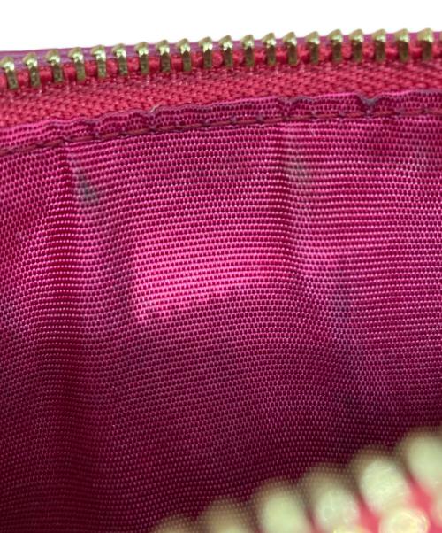 Salvatore Ferragamo（サルヴァトーレ フェラガモ）Salvatore Ferragamo (サルヴァトーレ フェラガモ) KM-22　ガンチーニ 長財布 ピンクの古着・服飾アイテム