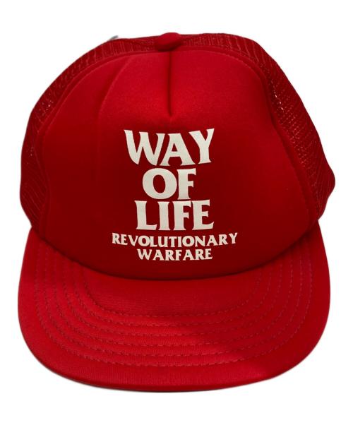 RATS（ラッツ）RATS (ラッツ) メッシュキャップ レッドの古着・服飾アイテム