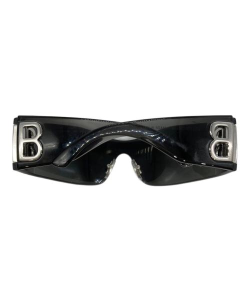 BALENCIAGA（バレンシアガ）BALENCIAGA (バレンシアガ) BB0359S　プラスチック BBロゴ サングラス ブラック サイズ:99□01-115の古着・服飾アイテム