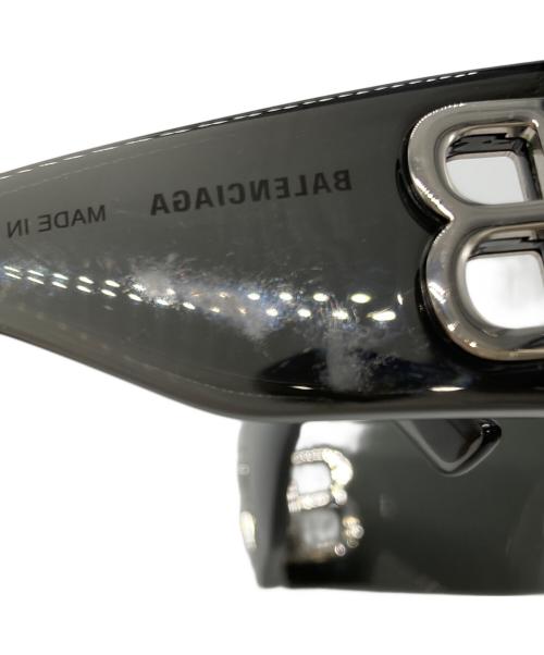 BALENCIAGA（バレンシアガ）BALENCIAGA (バレンシアガ) BB0359S　プラスチック BBロゴ サングラス ブラック サイズ:99□01-115の古着・服飾アイテム