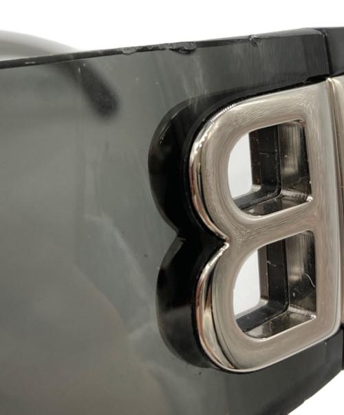 BALENCIAGA（バレンシアガ）BALENCIAGA (バレンシアガ) BB0359S　プラスチック BBロゴ サングラス ブラック サイズ:99□01-115の古着・服飾アイテム