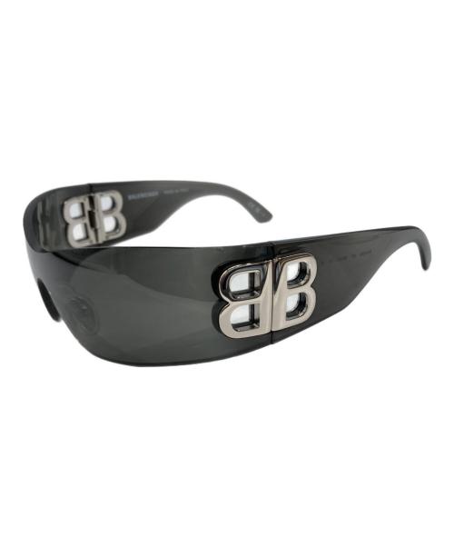 BALENCIAGA（バレンシアガ）BALENCIAGA (バレンシアガ) BB0359S　プラスチック BBロゴ サングラス ブラック サイズ:99□01-115の古着・服飾アイテム