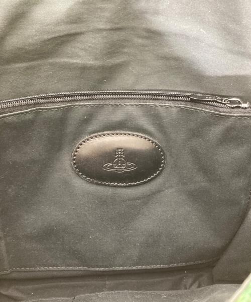 Vivienne Westwood（ヴィヴィアンウエストウッド）Vivienne Westwood (ヴィヴィアンウエストウッド) ショルダーバッグ グリーン×ブラックの古着・服飾アイテム