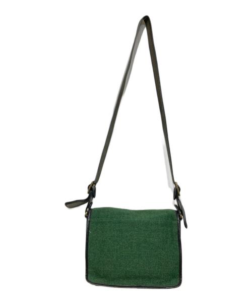 Vivienne Westwood（ヴィヴィアンウエストウッド）Vivienne Westwood (ヴィヴィアンウエストウッド) ショルダーバッグ グリーン×ブラックの古着・服飾アイテム