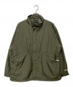 FREAK'S STORE×+PHENIXフリークスストア×フェニックス）の古着「別注 GORE-TEX WINDSTOPPER SHORT MODS COAT」｜オリーブ