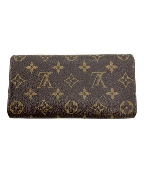 LOUIS VUITTON（ルイ ヴィトン）LOUIS VUITTON (ルイ ヴィトン) ポシェット・ポルトモネ クレディ ブラウンの古着・服飾アイテム