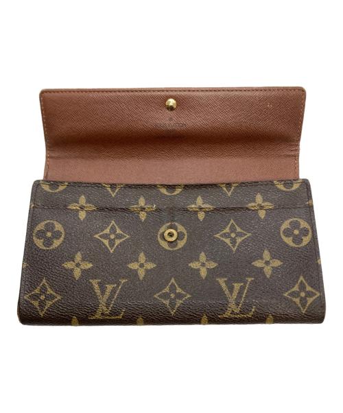 LOUIS VUITTON（ルイ ヴィトン）LOUIS VUITTON (ルイ ヴィトン) ポシェット・ポルトモネ クレディ ブラウンの古着・服飾アイテム