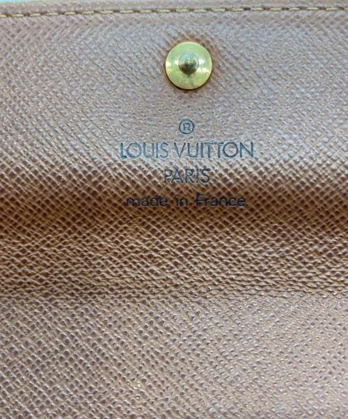 LOUIS VUITTON（ルイ ヴィトン）LOUIS VUITTON (ルイ ヴィトン) ポシェット・ポルトモネ クレディ ブラウンの古着・服飾アイテム
