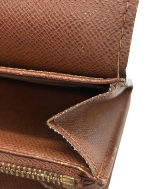 LOUIS VUITTON（ルイ ヴィトン）LOUIS VUITTON (ルイ ヴィトン) ポシェット・ポルトモネ クレディ ブラウンの古着・服飾アイテム