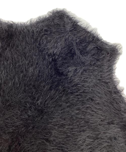 MARC JACOBS（マークジェイコブス）MARC JACOBS (マークジェイコブス) HAIRY GRUNGE POINTED SWEATER ブラック サイズ:XSの古着・服飾アイテム