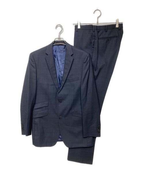 BURBERRY BLACK LABEL（バーバリーブラックレーベル）BURBERRY BLACK LABEL (バーバリーブラックレーベル) セットアップスーツ ネイビー サイズ:42Rの古着・服飾アイテム