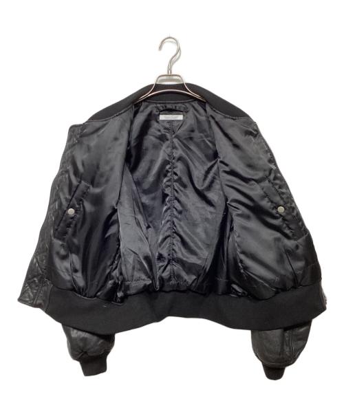 JOURNAL STANDARD（ジャーナルスタンダード）JOURNAL STANDARD (ジャーナルスタンダード) ゴートレザー ボンバーブルゾン ブラック サイズ:Lの古着・服飾アイテム