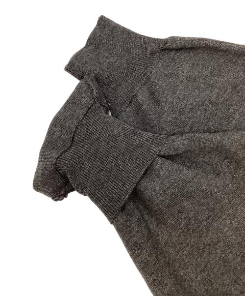 BEARDSLEY（ビアズリー）BEARDSLEY (ビアズリー) 切替ワンピース グレー×ブラック サイズ:Freeの古着・服飾アイテム