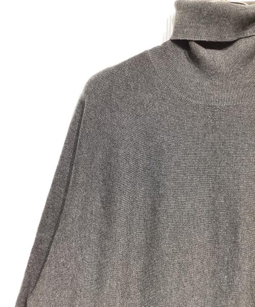 BEARDSLEY（ビアズリー）BEARDSLEY (ビアズリー) 切替ワンピース グレー×ブラック サイズ:Freeの古着・服飾アイテム