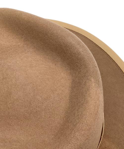 THE H.W.DOG&CO.（エイチダブリュードッグアンドコー）THE H.W.DOG&CO. (エイチダブリュードッグアンドコー) ハット ベージュ サイズ:38の古着・服飾アイテム