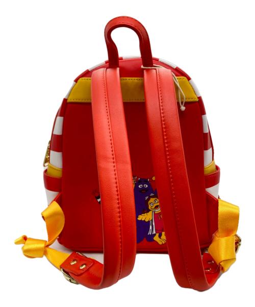 McDonald's（マクドナルド）McDonald's (マクドナルド) Lounge Fly (ラウンジフライ) Cosplay ミニリュック レッド×イエローの古着・服飾アイテム