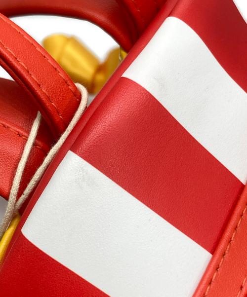 McDonald's（マクドナルド）McDonald's (マクドナルド) Lounge Fly (ラウンジフライ) Cosplay ミニリュック レッド×イエローの古着・服飾アイテム