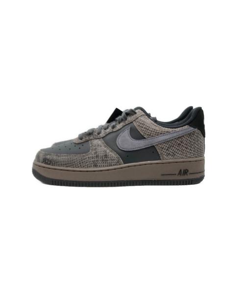 NIKE（ナイキ）NIKE (ナイキ) AIR FORCE1 07 LV8 スネーク グレー サイズ:23.5の古着・服飾アイテム
