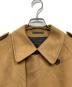 中古・古着 BURBERRY LONDON (バーバリーロンドン) トレンチコート ブラウン サイズ:M：16000円