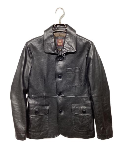 TAKEO KIKUCHI（タケオキクチ）TAKEO KIKUCHI (タケオキクチ) ラムレザージャケット ブラック サイズ:2の古着・服飾アイテム