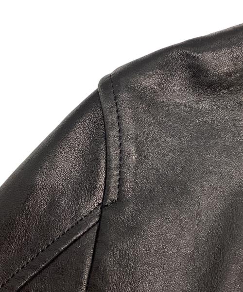 TAKEO KIKUCHI（タケオキクチ）TAKEO KIKUCHI (タケオキクチ) ラムレザージャケット ブラック サイズ:2の古着・服飾アイテム