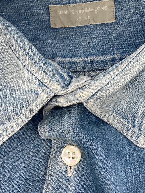 COMME des GARCONS HOMME（コムデギャルソン オム）COMME des GARCONS HOMME (コムデギャルソン オム) デニムシャツ インディゴ サイズ:-の古着・服飾アイテム