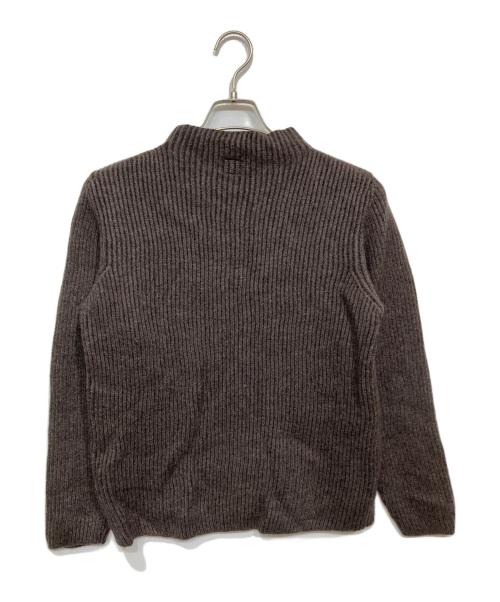 C.P COMPANY（シーピーカンパニー）C.P COMPANY (シーピーカンパニー) モックネックリブニット ブラウン サイズ:4の古着・服飾アイテム