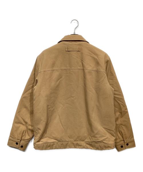 L.L.Bean（エルエルビーン）L.L.Bean (エルエルビーン) ダック地 ワークジップブルゾン ベージュ サイズ:Lの古着・服飾アイテム