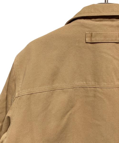 L.L.Bean（エルエルビーン）L.L.Bean (エルエルビーン) ダック地 ワークジップブルゾン ベージュ サイズ:Lの古着・服飾アイテム