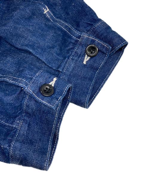 DANTON（ダントン）DANTON (ダントン) デニム フルジップブルゾン インディゴ サイズ:42の古着・服飾アイテム