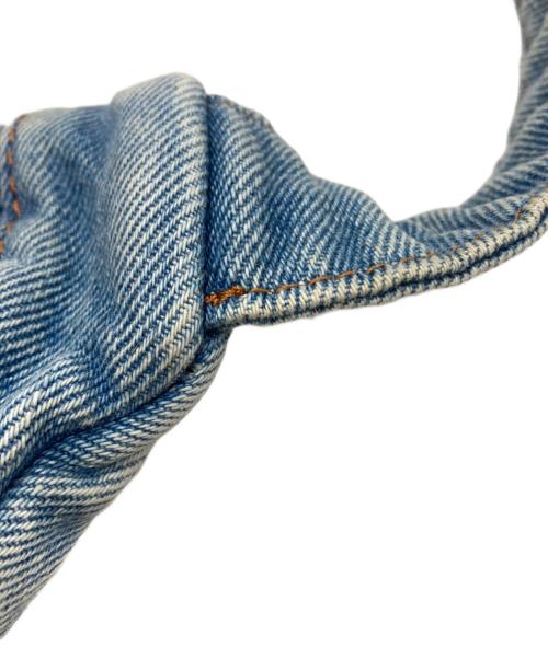 DIESEL（ディーゼル）DIESEL (ディーゼル) ストーンウォッシュデニム ベルトバッグ ライトインディゴの古着・服飾アイテム