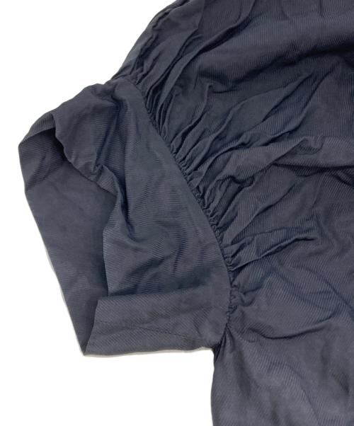 Vivienne Westwood ANGLOMANIA（ヴィヴィアンウエストウッドアングロマニア）VIVIENNE WESTWOOD ANGLOMANIA (ヴィヴィアンウエストウッドアングロマニア) フリルギャザーデザインワンピース ブラック サイズ:38の古着・服飾アイテム