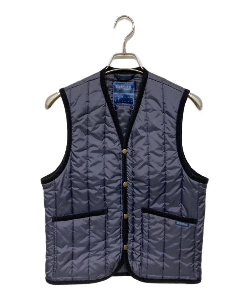 LAVENHAM（ラベンハム）LAVENHAM (ラベンハム) キルトベスト ネイビー サイズ:Sの古着・服飾アイテム