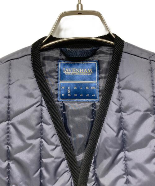 LAVENHAM（ラベンハム）LAVENHAM (ラベンハム) キルトベスト ネイビー サイズ:Sの古着・服飾アイテム