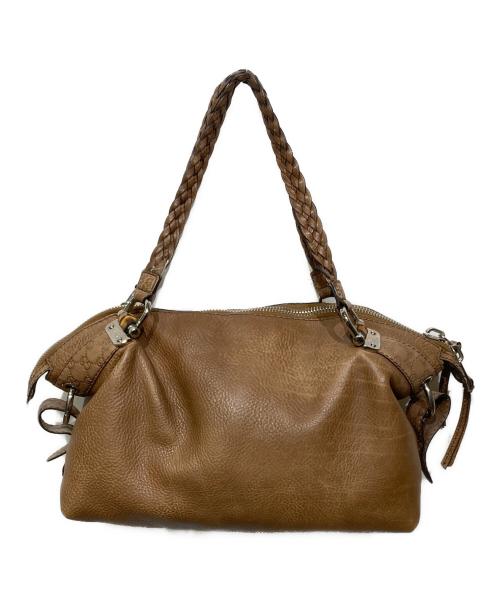 GUCCI（グッチ）GUCCI (グッチ) バンブートートバッグ ブラウンの古着・服飾アイテム