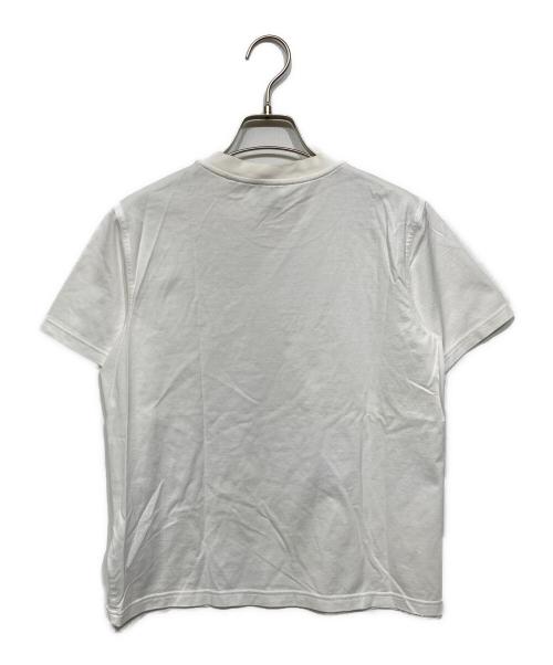 BURBERRY（バーバリー）BURBERRY (バーバリー) モノグラムモチーフ刺繍Tシャツ ホワイト サイズ:Sの古着・服飾アイテム